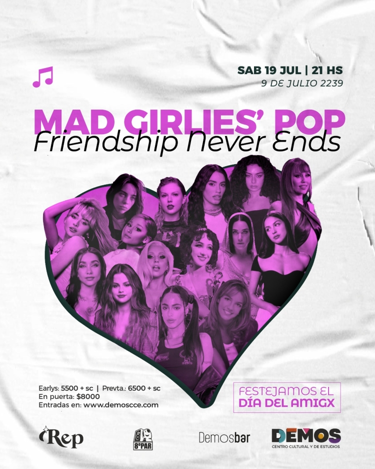 Taylor Fest presenta MAD GIRLIES POP